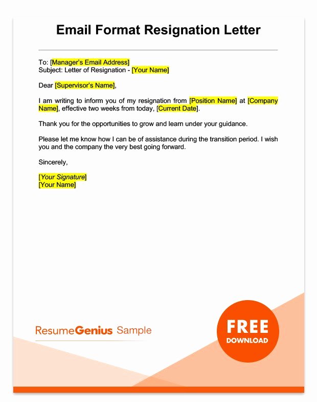 2 Weeks Notice Letter for Retail Beautiful Two Weeks Notice Letter Sample Free Download