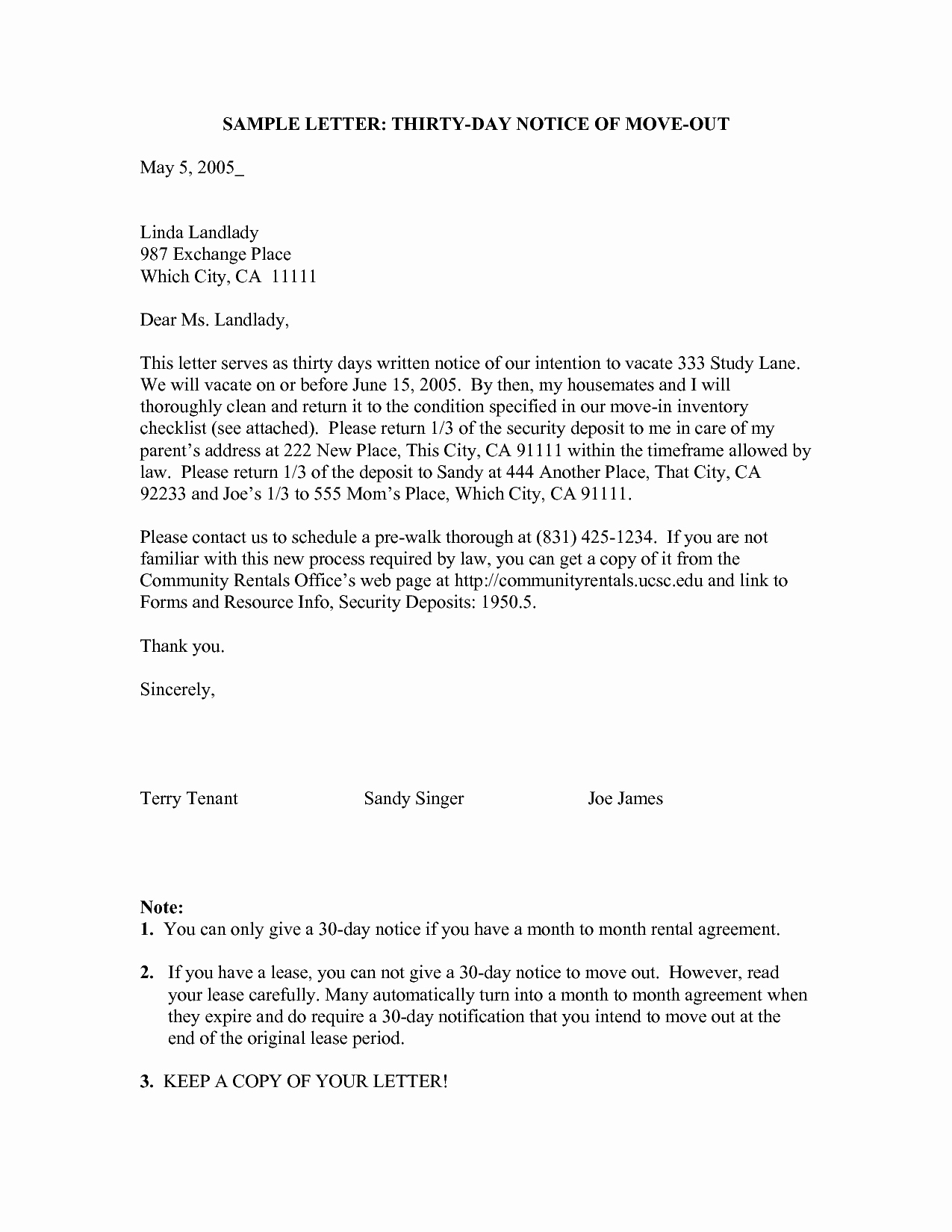 30 Days Move Out Notice to Landlord Luxury Other Template Category Page 1 Vinotique