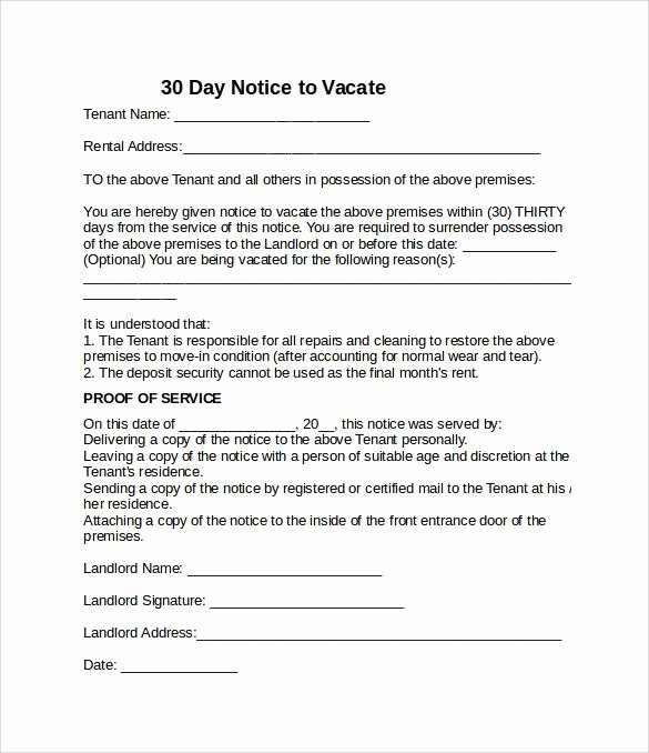 30 Notice to Move Out Lovely Pin by tom On Being A Landlord In 2019