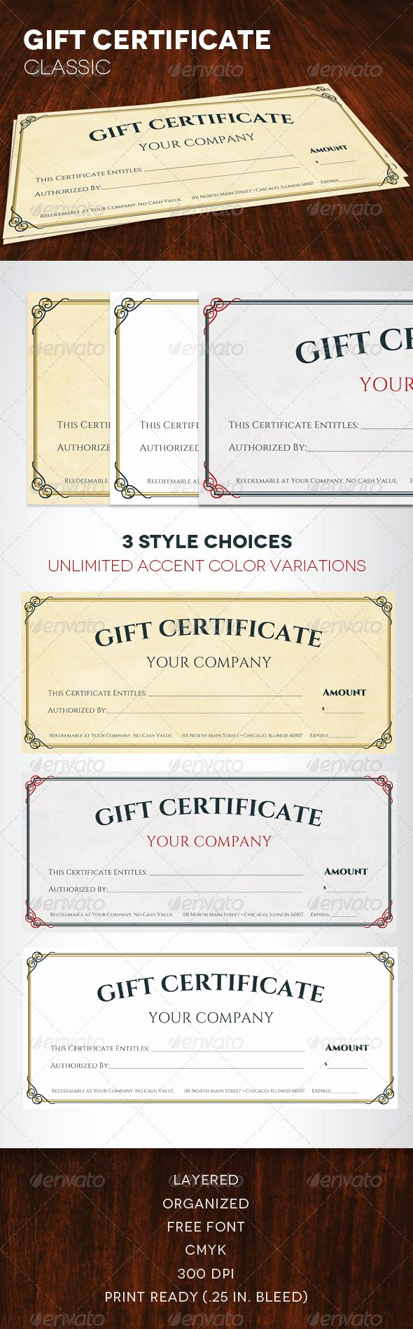529 Gift Certificate Template Inspirational Gift Certificate Free Mock Up Tinkytyler Stock