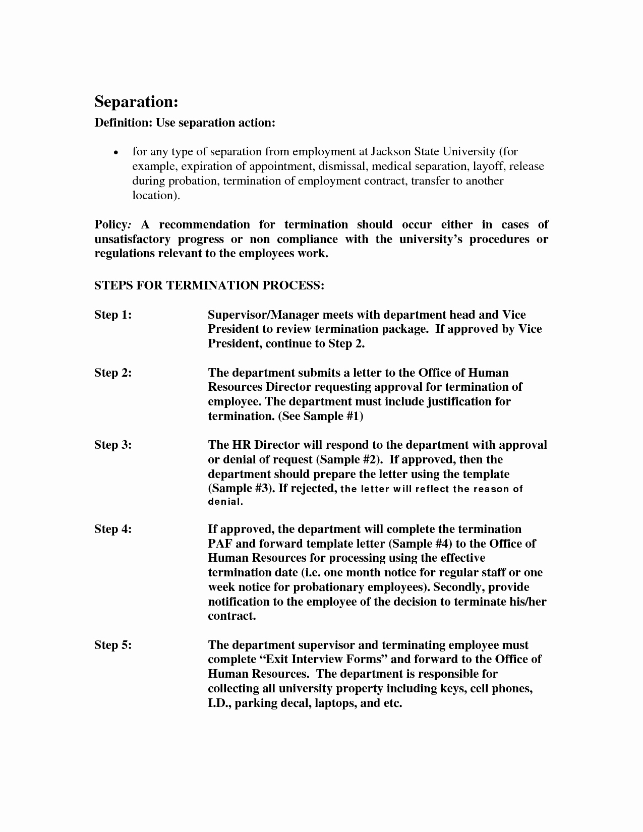 post 30 day probation letter template