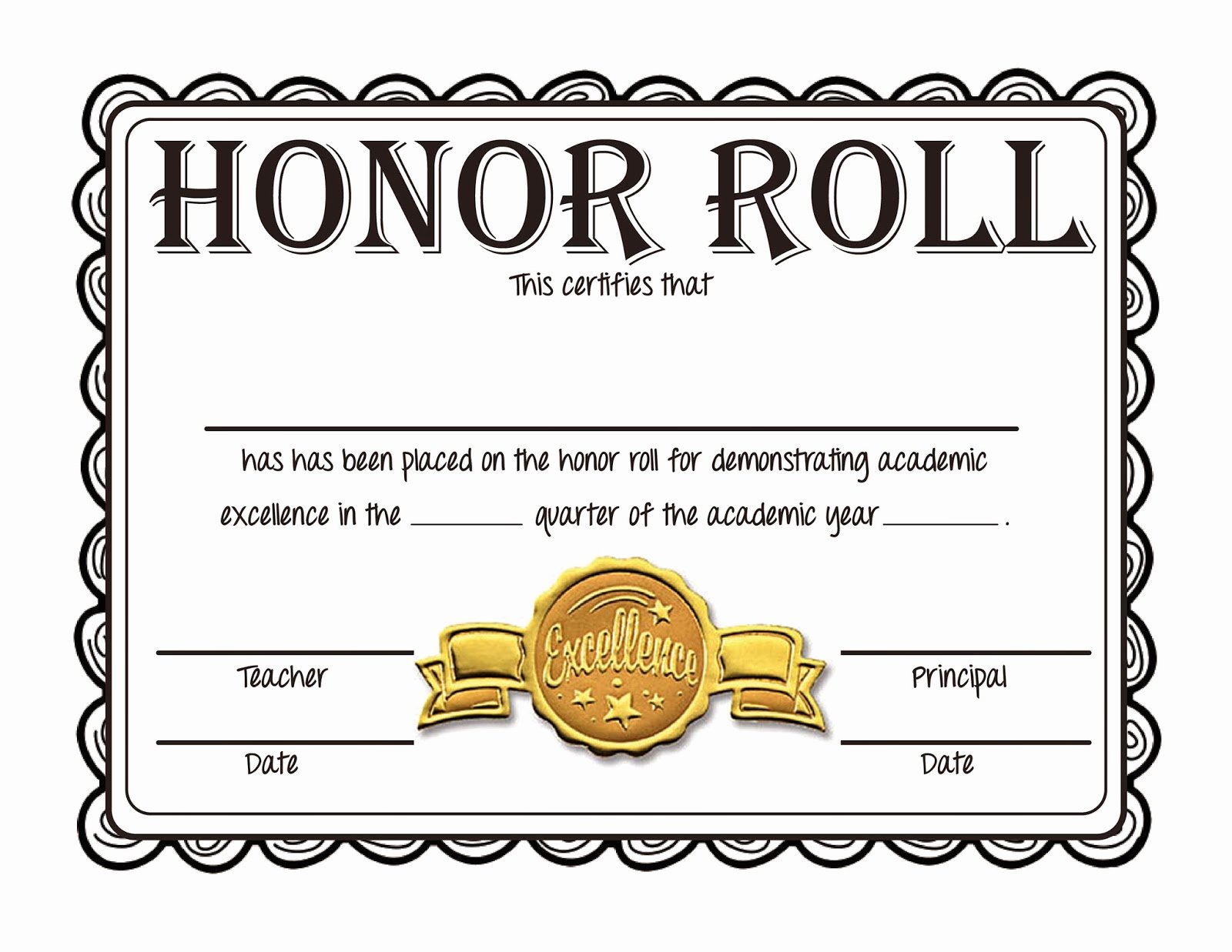 A Honor Roll Certificate Best Of Steve S Classroom New Freebie Honor Roll Certificates