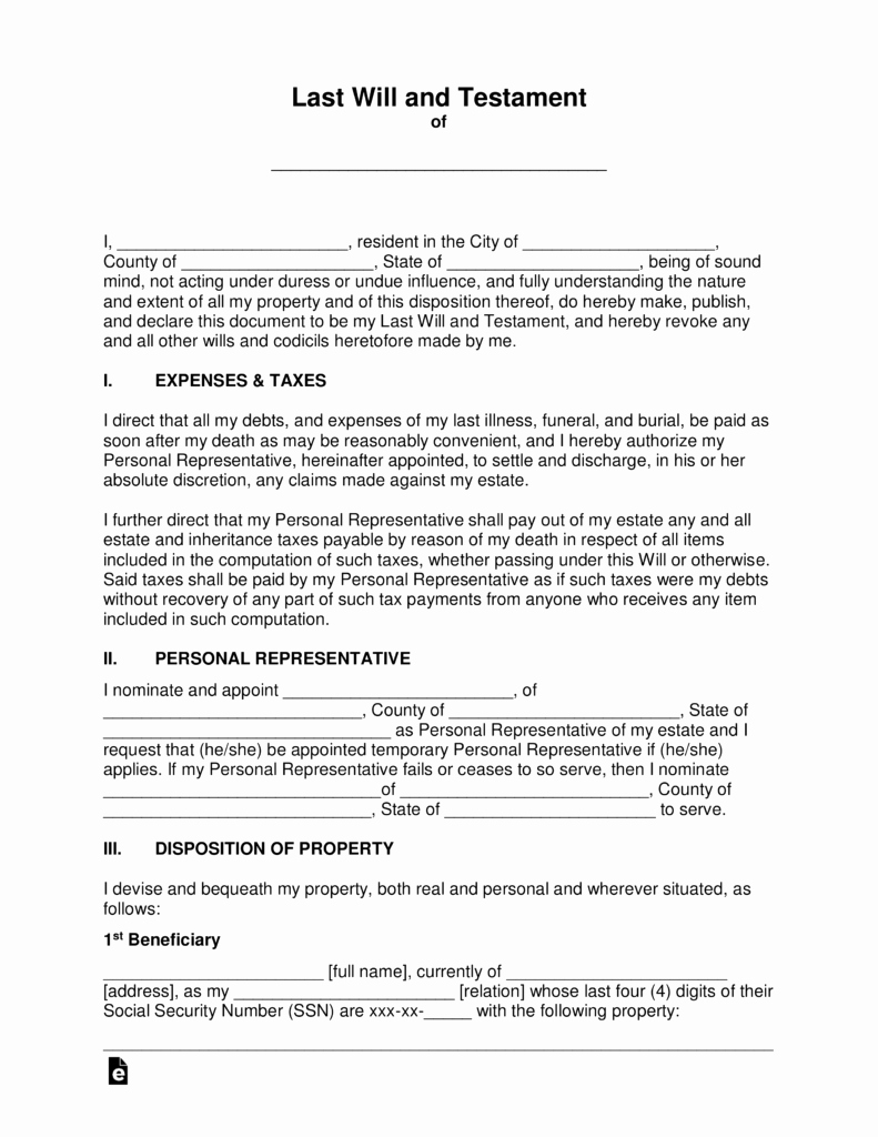 Aa Sign In Sheet Michigan Unique Free Last Will and Testament Templates A “will” Pdf
