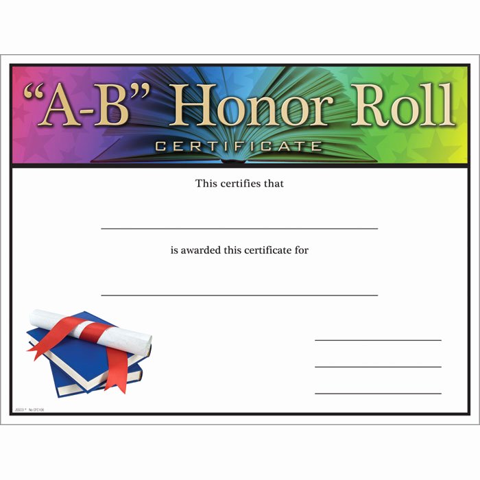 Ab Honor Roll Certificate Printable Best Of Quotes for Honor Rolls Students Quotesgram