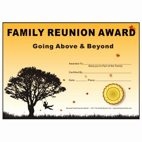 Above and Beyond Certificate Template Inspirational Going &amp; Beyond Award Down south theme Free Family