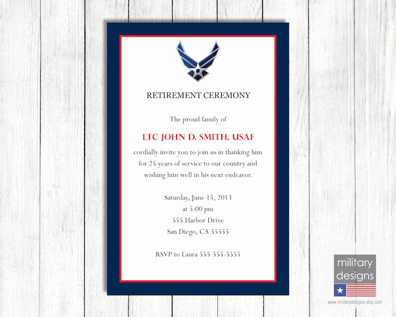 Air force Promotion Certificate Template New 26 Of Army Retirement Ceremony Program Template