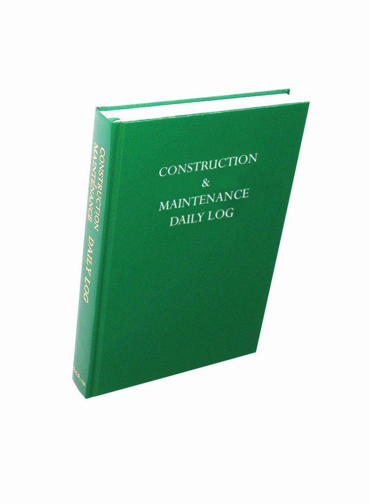 Aircraft Maintenance Logbook Entry Template Inspirational the Most Widely Used Construction Log Book In the Industry
