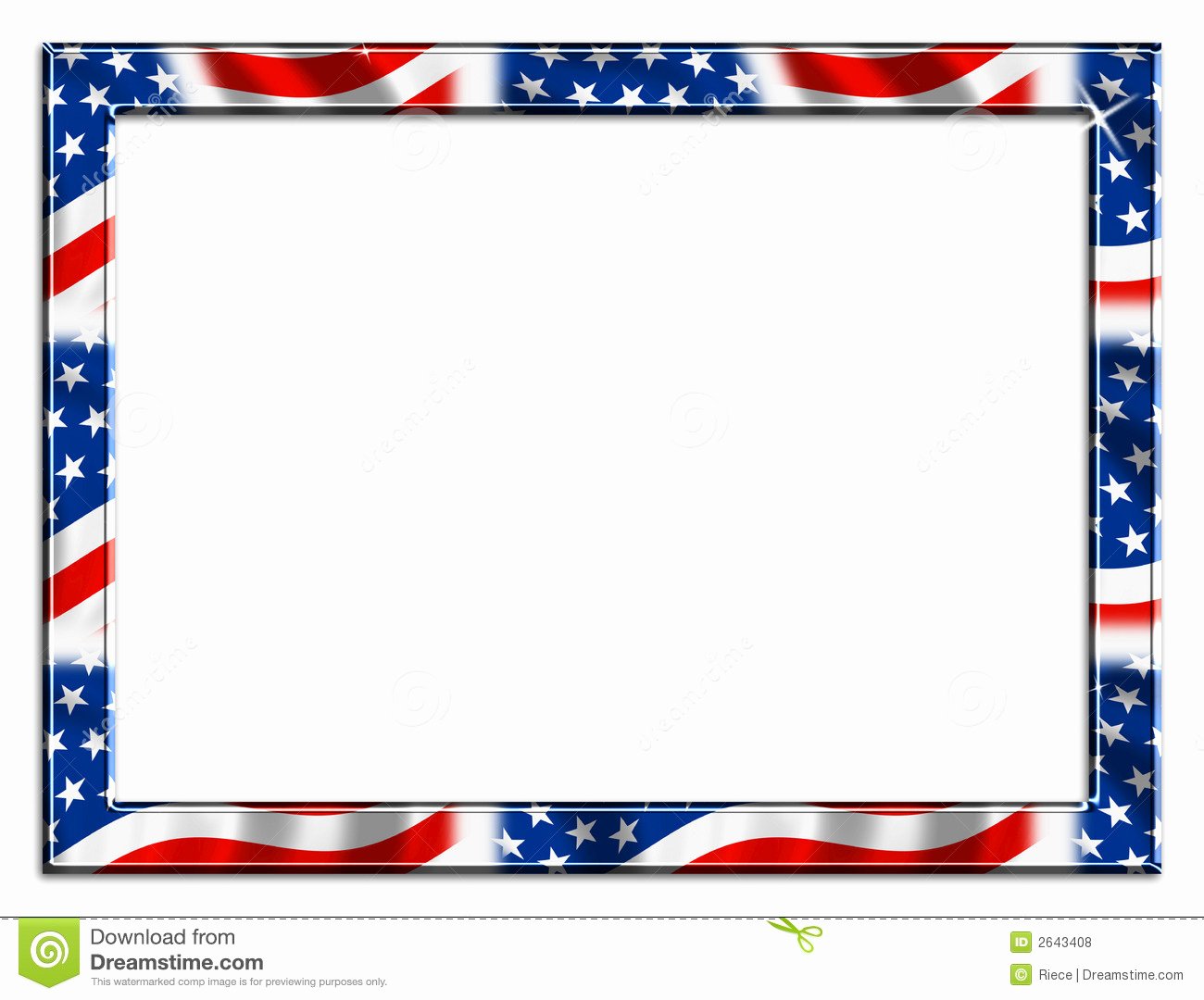 American Flag Certificate Template Lovely 14 Patriotic Certificate Borders Vector Patriotic
