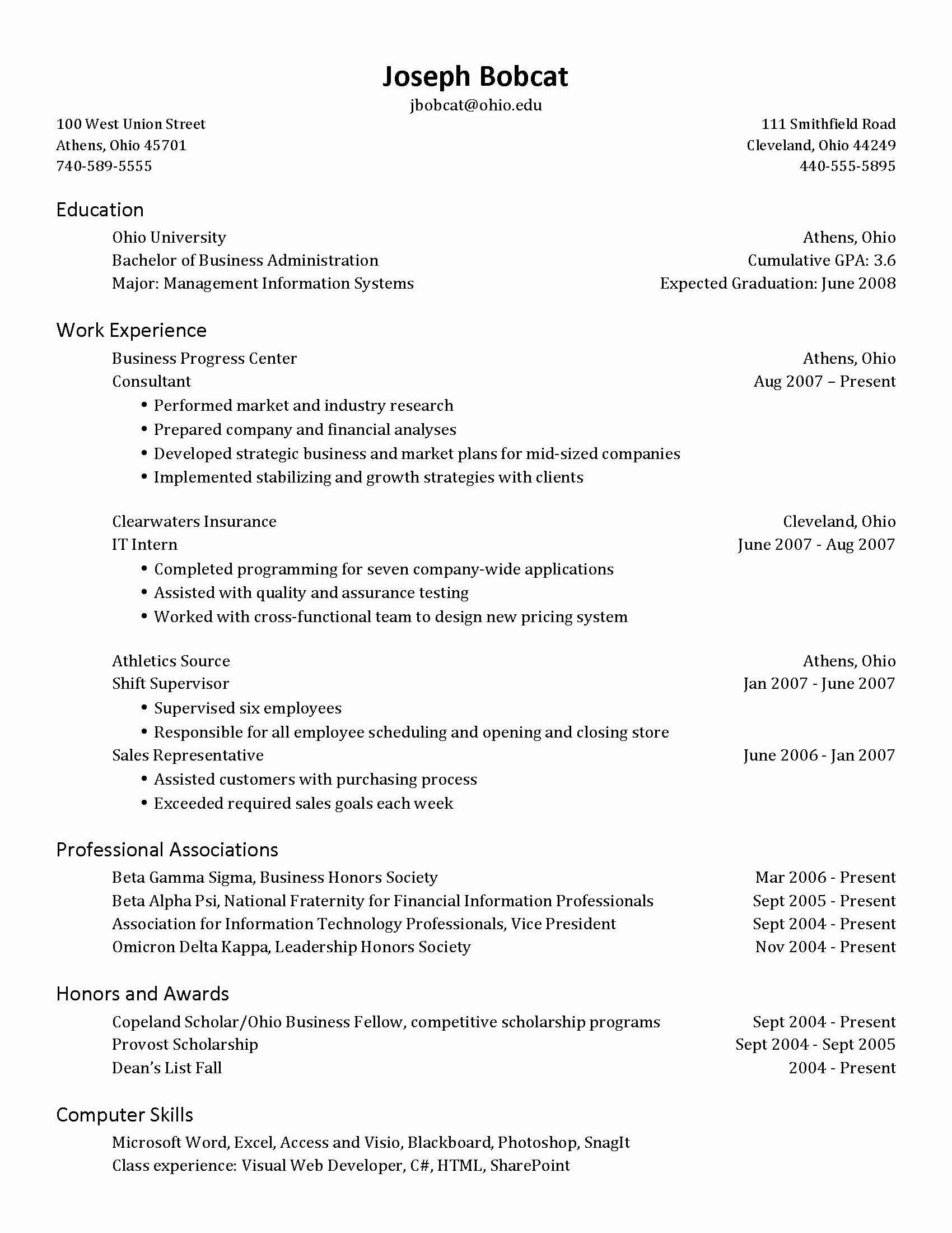 Anticipated Graduation Date On Resume Unique Establishing Credentials Networking and Placement