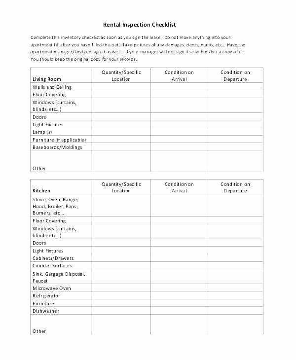 Apartment Maintenance forms Best Of Apartment Maintenance Checklist forms Nice Apartement