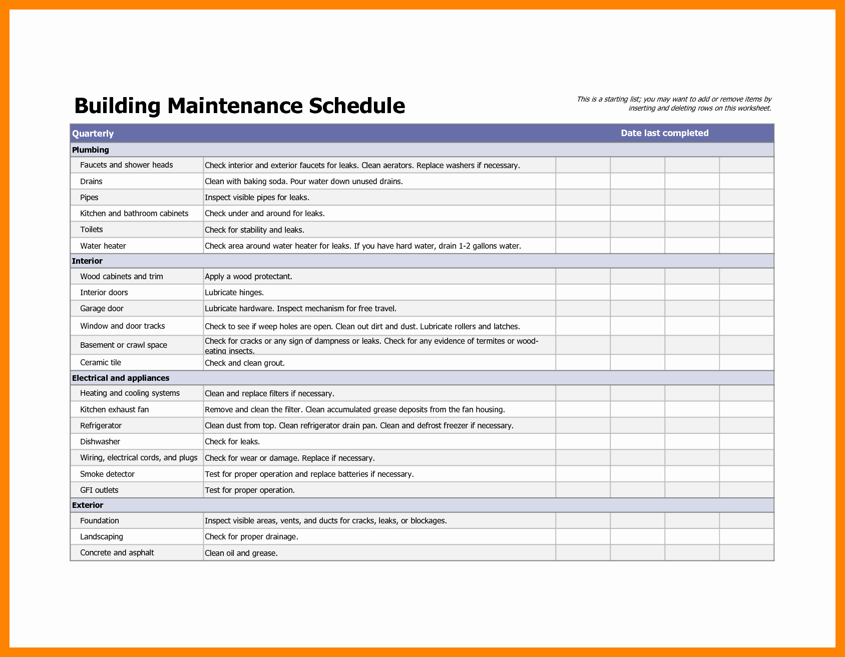  20 Apartment Maintenance Forms Dannybarrantes Template