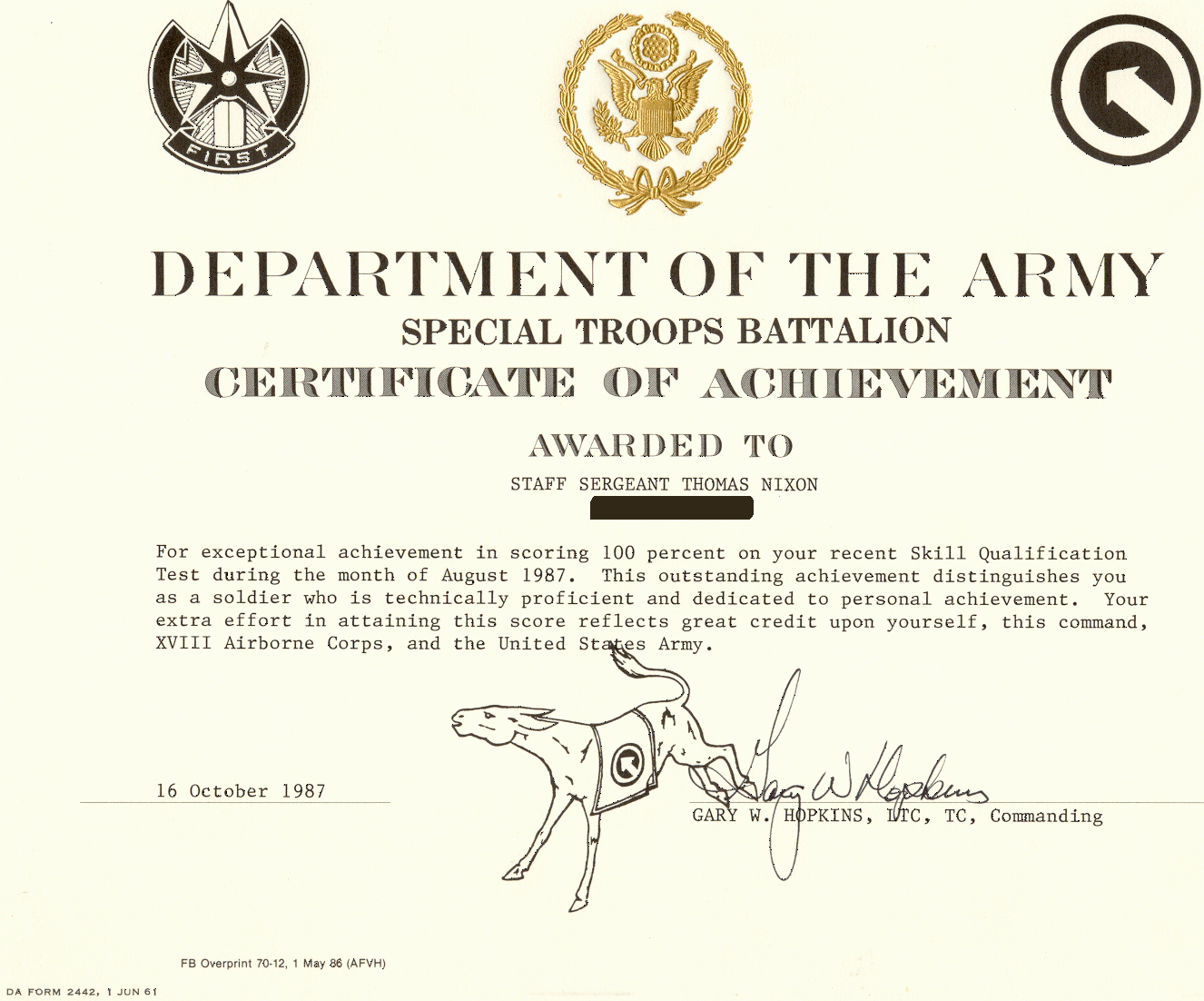 Army Certificate Of Achievement Template Best Of Army Coa Template Reverse Search