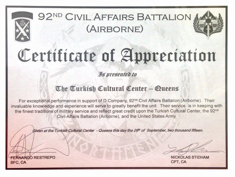 Army Certificate Of Appreciation Template Ppt Lovely Certificate Appreciation Content