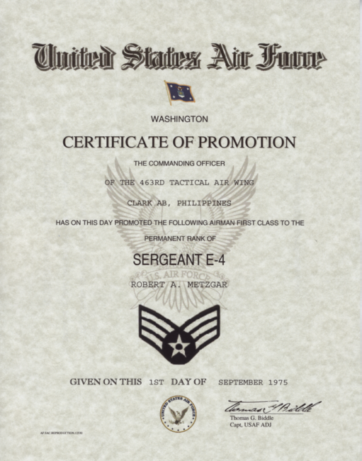 Army Officer Promotion Certificate Template Lovely Air force Promotion Cake Ideas and Designs