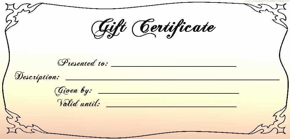Award Certificate Template Google Docs Inspirational Gift Certificate Template Google Docs – Printable Receipt