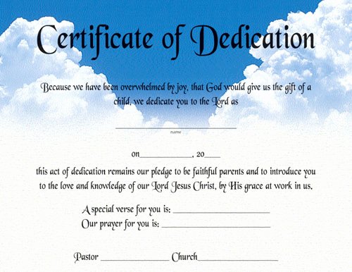 Baby Dedication Certificate Templates Beautiful Best S Of Baby Certificate Template Free Printable