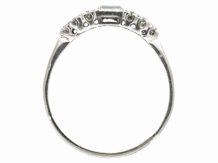 Baguette Diamond Size Chart Best Of Art Deco 18ct White Gold Baguette Diamond Ring the