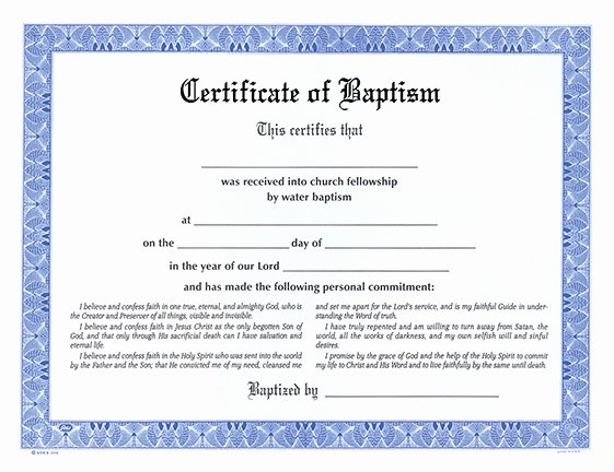 Baptism Certificate Templates Free Download Elegant 27 Of Baptism Certificate Template Free Printable