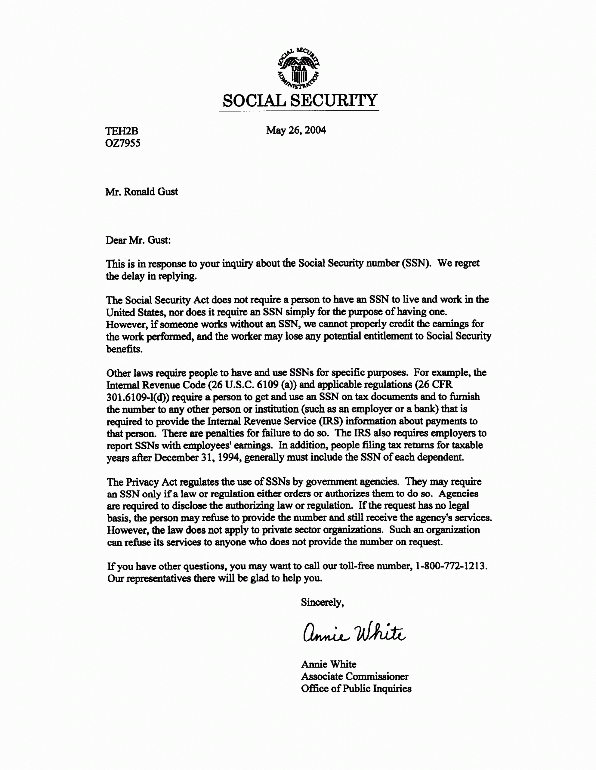 Benefit Verification Letter New social Security Benefit Letter