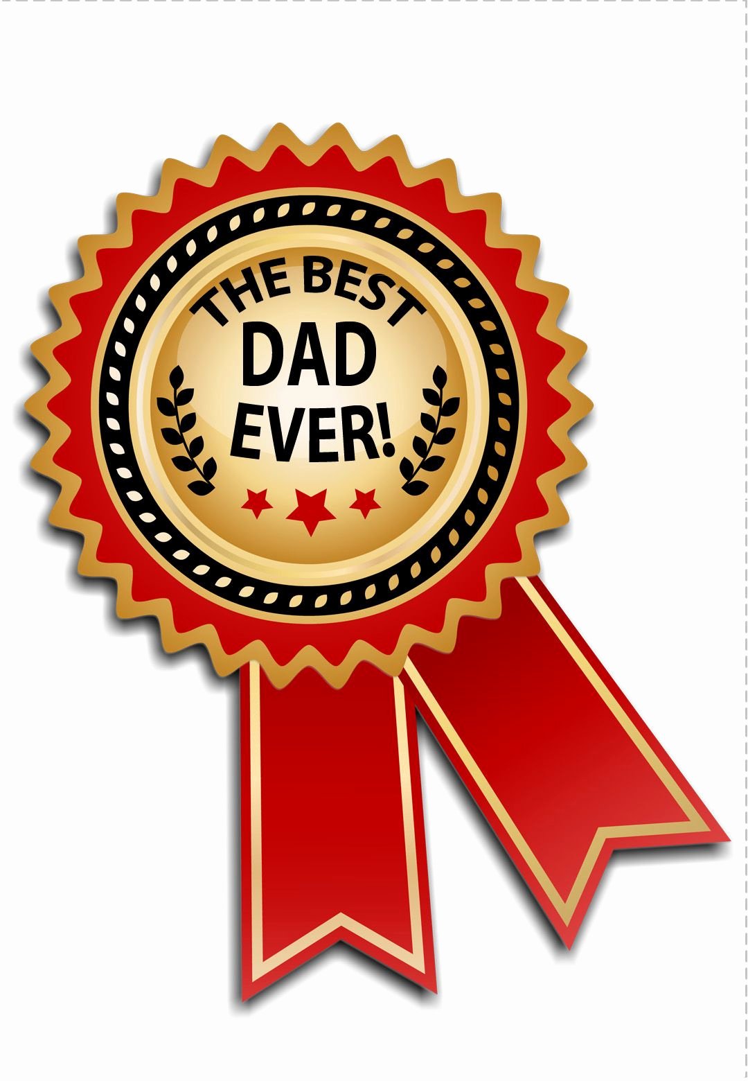 Best Dad Award Printable Lovely Free Printable Best Dad Father S Day Greeting Card