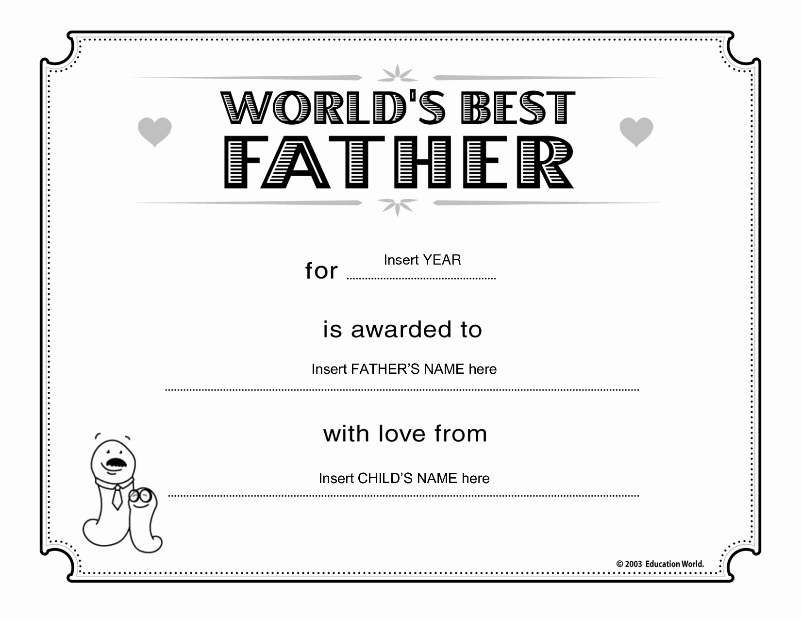Best Dad Certificate Free Printable Unique Other Printable Gallery Category Page 206