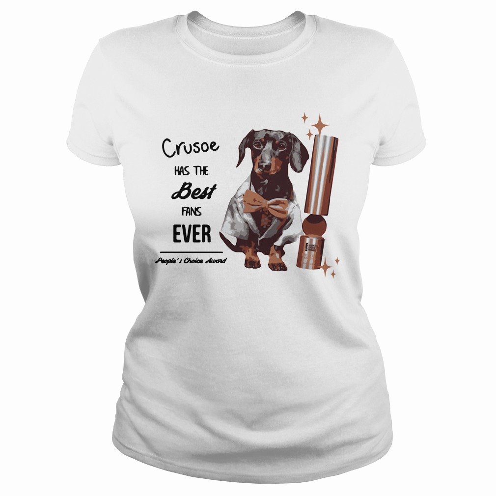 Best Person Ever Award Lovely Dachshund Crusoe Has the Best Fans Ever People’s Choice