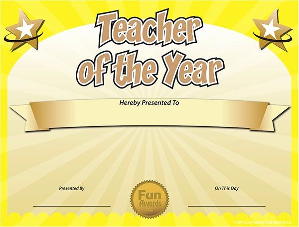 Best Teacher Award Printables Unique 8 Best Best Teacher Award Images On Pinterest