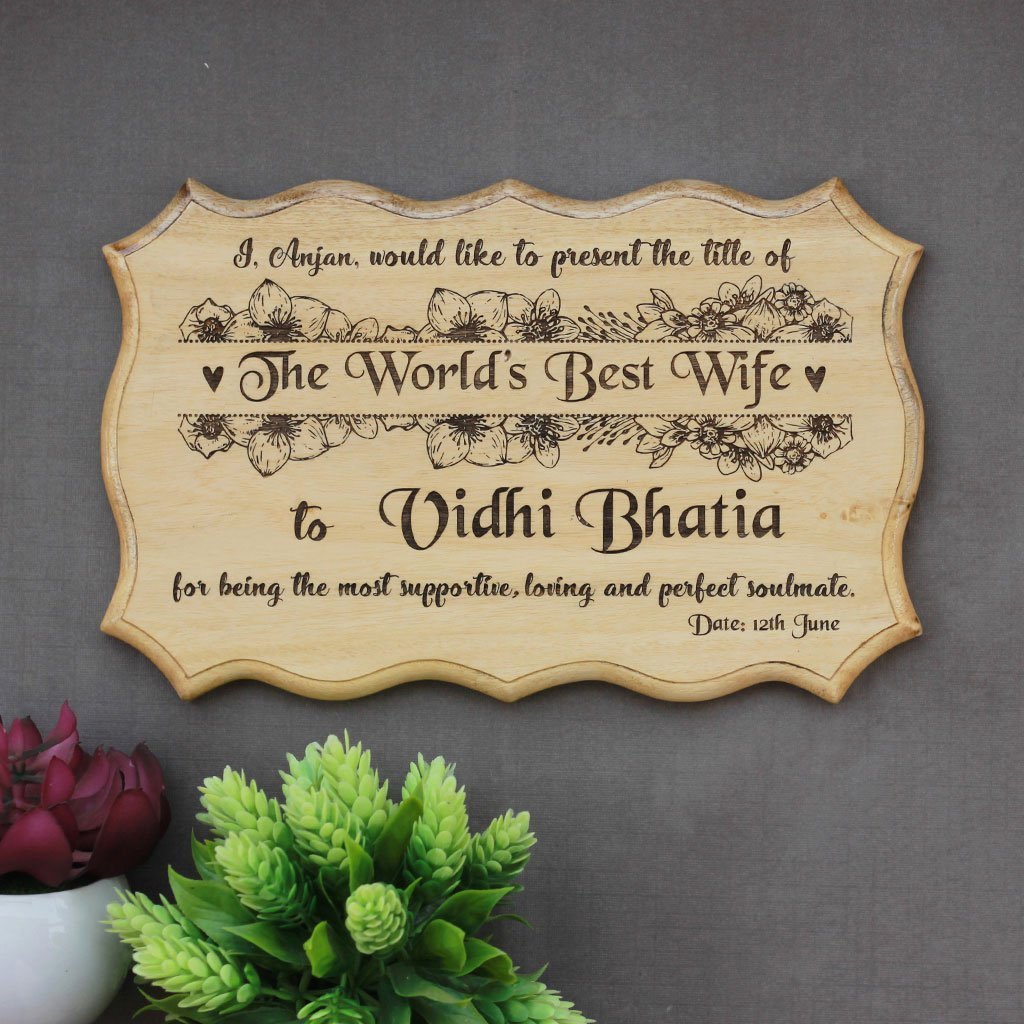 Best Wife Ever Trophy Inspirational Personalized World S Best Wife Certificate &amp; Award Best