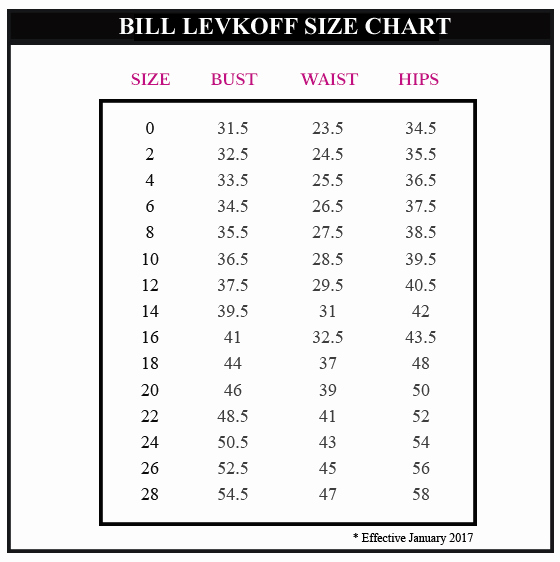 Bill Levkoff Size Chart Best Of Bill Levkoff Bridesmaid Dresses Bill Levkoff 984 Bill