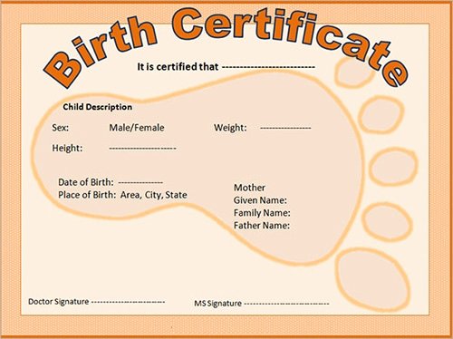 Birth Certificate Template Google Docs Inspirational Certificate Template 33 Download Documents In Pdf Word