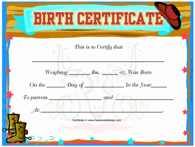 Birth Certificate Template Word Inspirational 21 Free Birth Certificate Template Word Excel formats