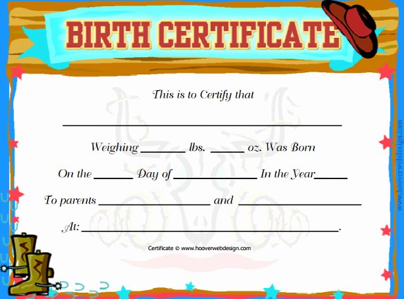 Birth Certificate Templates Free Printable Luxury Birth Certificate 14 Download Free Documents In Word Pdf