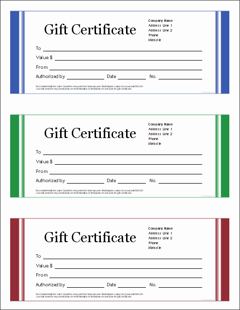 Blank Gift Certificate Paper Elegant Free Gift Certificate Template and Tracking Log