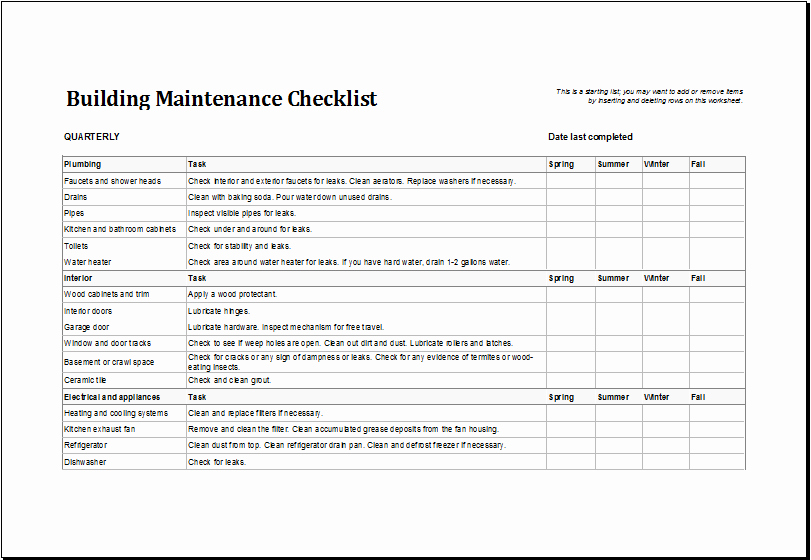 Building Inspection Checklist Pdf Inspirational Pin by Alizbath Adam On Daily Microsoft Templates