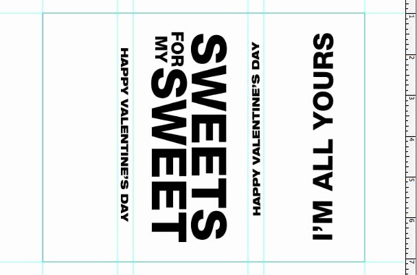 Candy Wrapper Template Word Elegant Personalized Chocolate Bar Wrappers Using Craft attitude