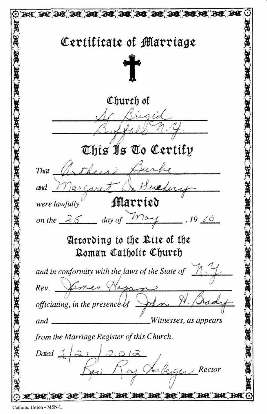  20 Catholic Baptismal Certificate Template Dannybarrantes Template