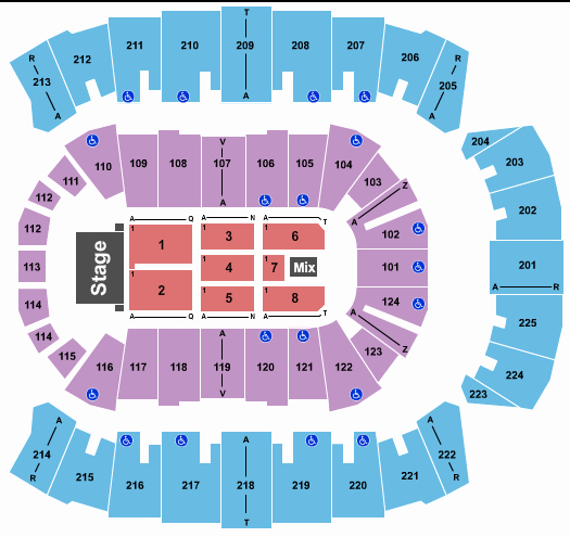 Centurylink Seating Chart with Rows and Seat Numbers Best Of Bob Seger and the Silver Bullet Band Centurylink Center