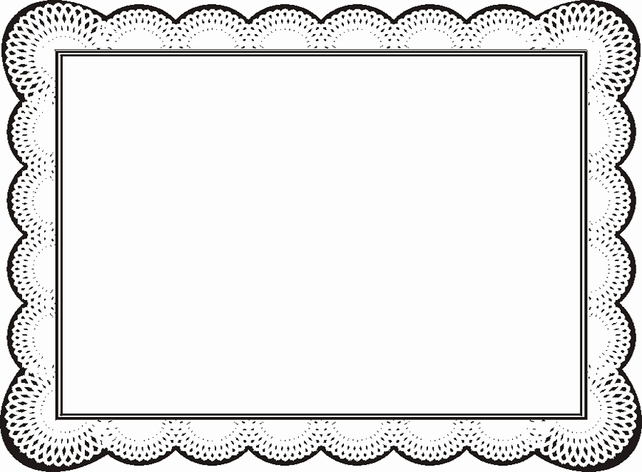 Certificate Borders for Word Lovely Free Certificate Borders for Word Clipart Best