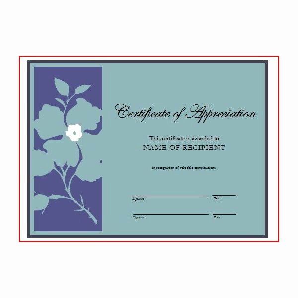 Certificate for Volunteer Work Beautiful Free Printable Award Certificates 10 Great Options for A