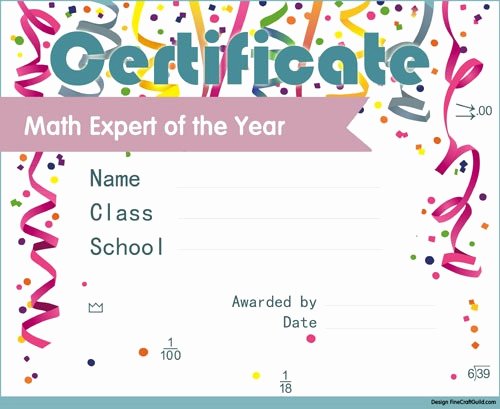 Certificate Ideas for Students New Free Graduation Certificate Templates