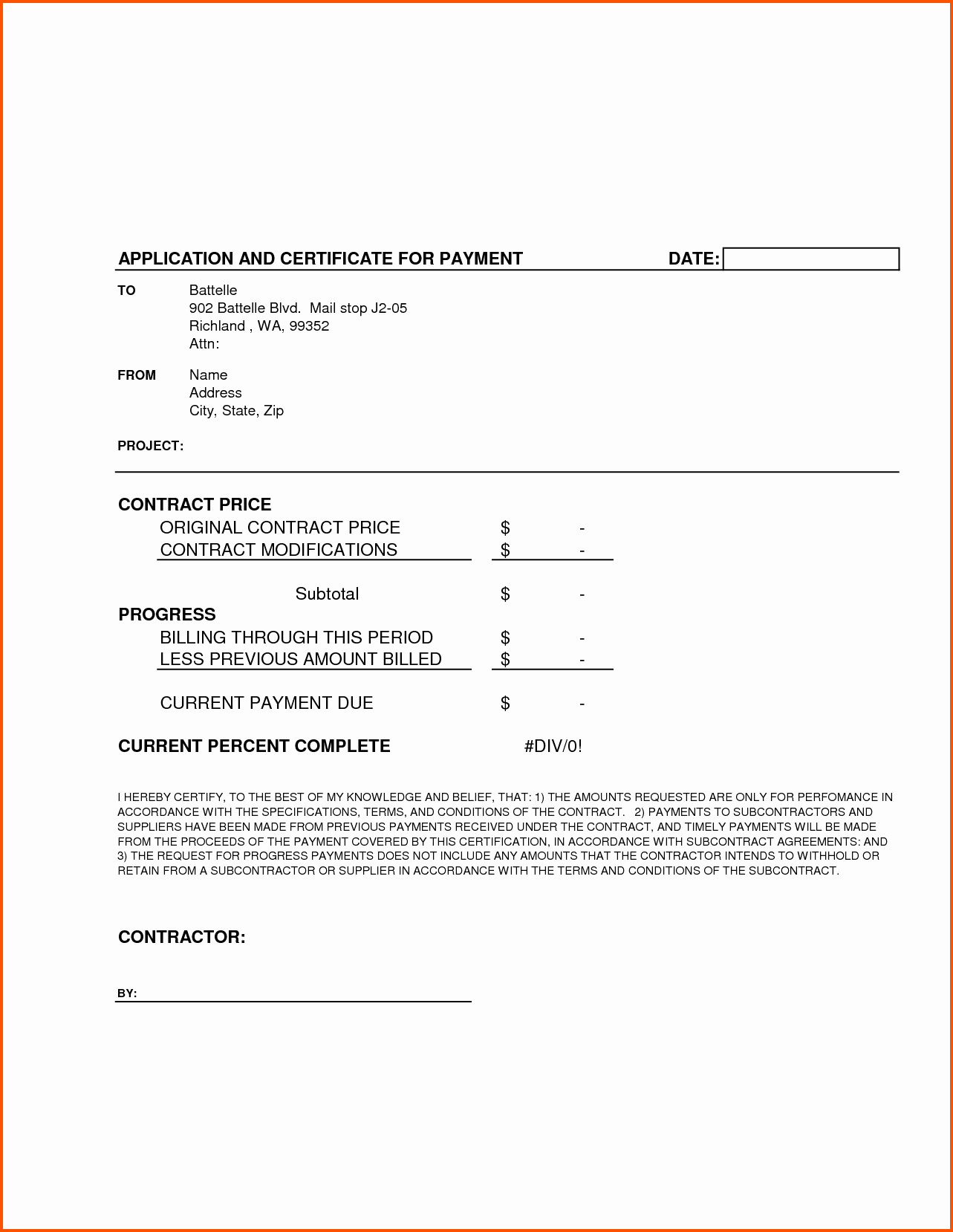 Certificate Of Completion Template Construction Lovely 12 Certificate Of Pletion Template