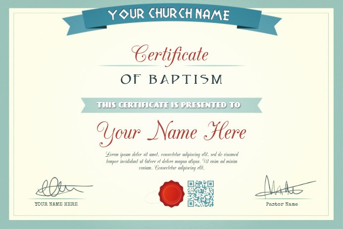 Certificate Of Confirmation Template Fresh Church Certificate Template Baptism Wedding Appointment