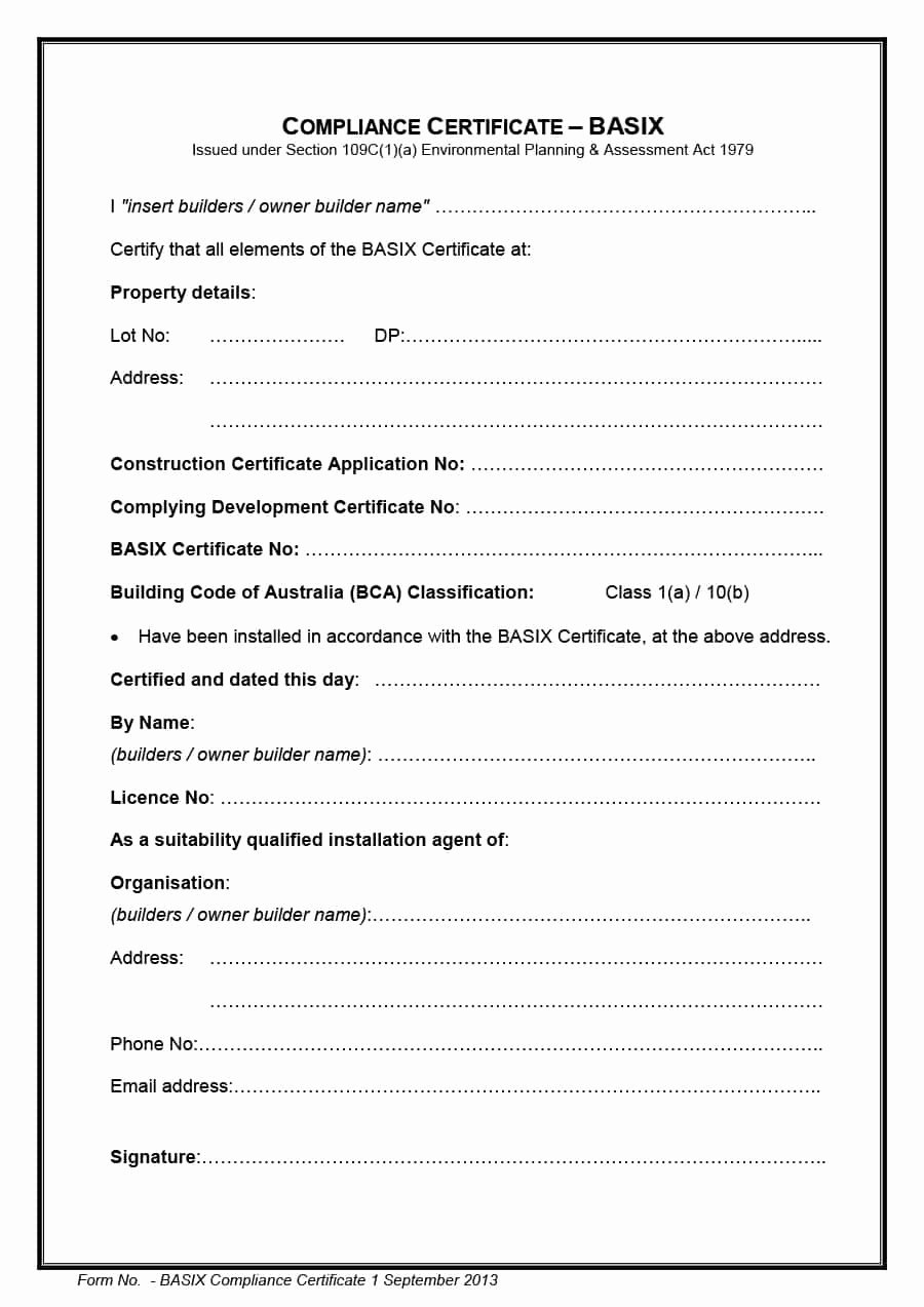 Certificate Of Conformance Template Pdf Awesome 40 Free Certificate Of Conformance Templates &amp; forms