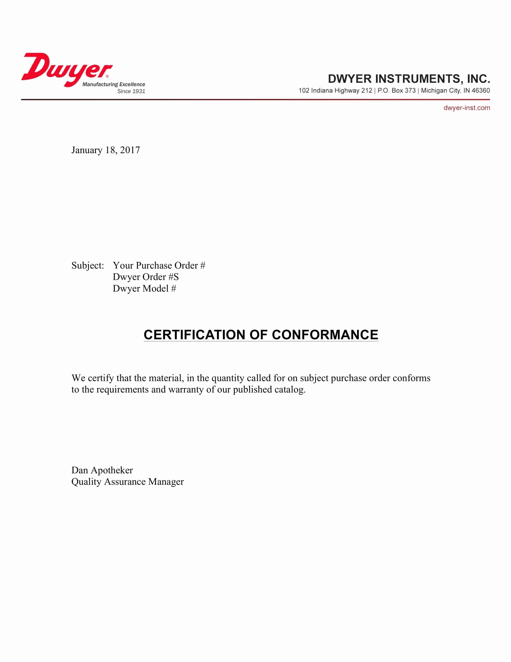 Certificate Of Conformance Template Pdf Luxury 16 Certificate Of Conformance Example Pdf Word Ai