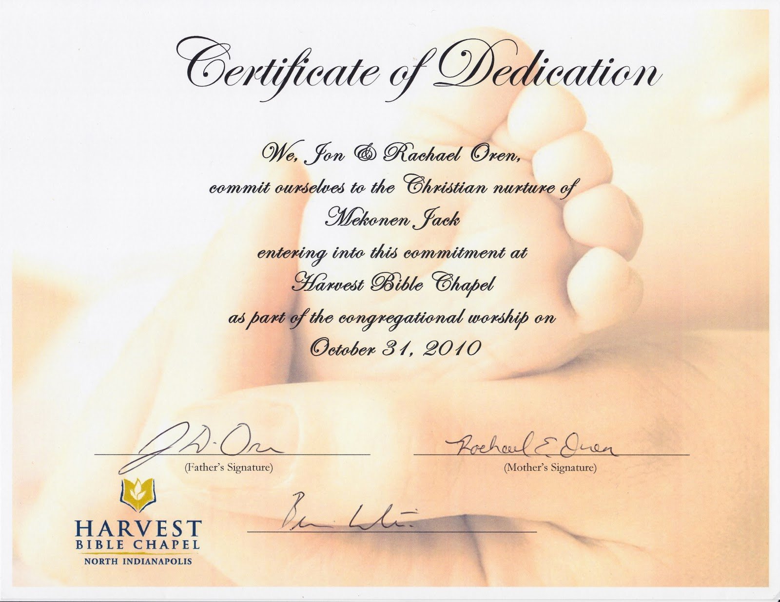 Certificate Of Dedication Template Luxury Our One Piece Life International Adoption Parenting