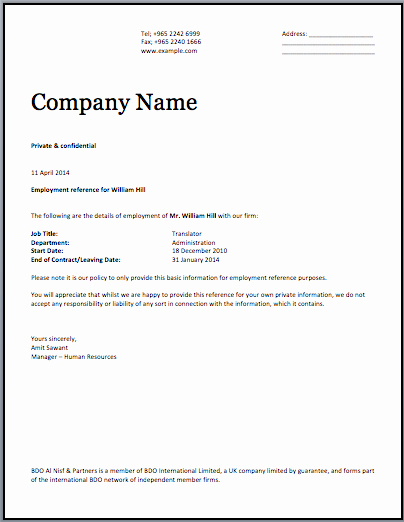 Certificate Of Employment Template Beautiful Employment Certificate Template Microsoft Word Templates