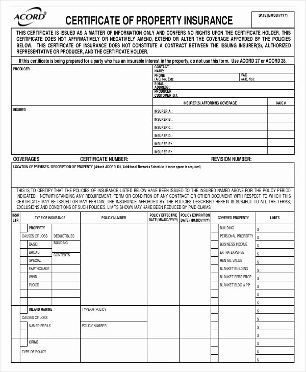 Certificate Of Insurance Request form Template Beautiful Certificate Of Insurance Template Doc Here S What People