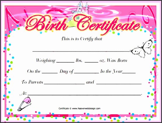 Child Adoption Certificate Template Beautiful 10 Child Birth Certificate Template Sampletemplatess