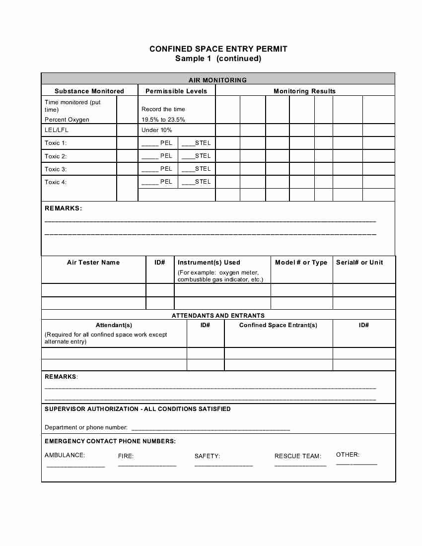 Confined Space Certificate Template New Download Lockout Tagout Procedures Template and