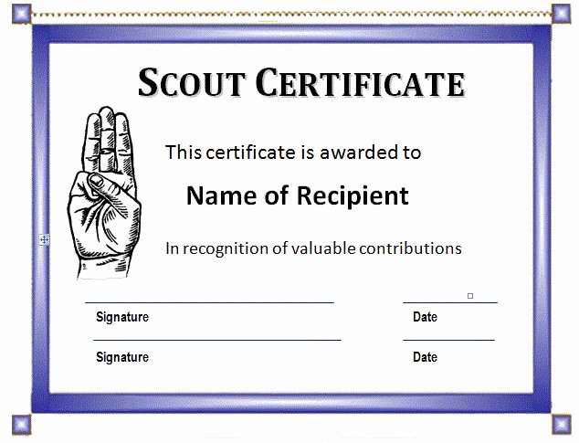 Cub Scout Certificate Template Awesome Pinterest • the World’s Catalog Of Ideas